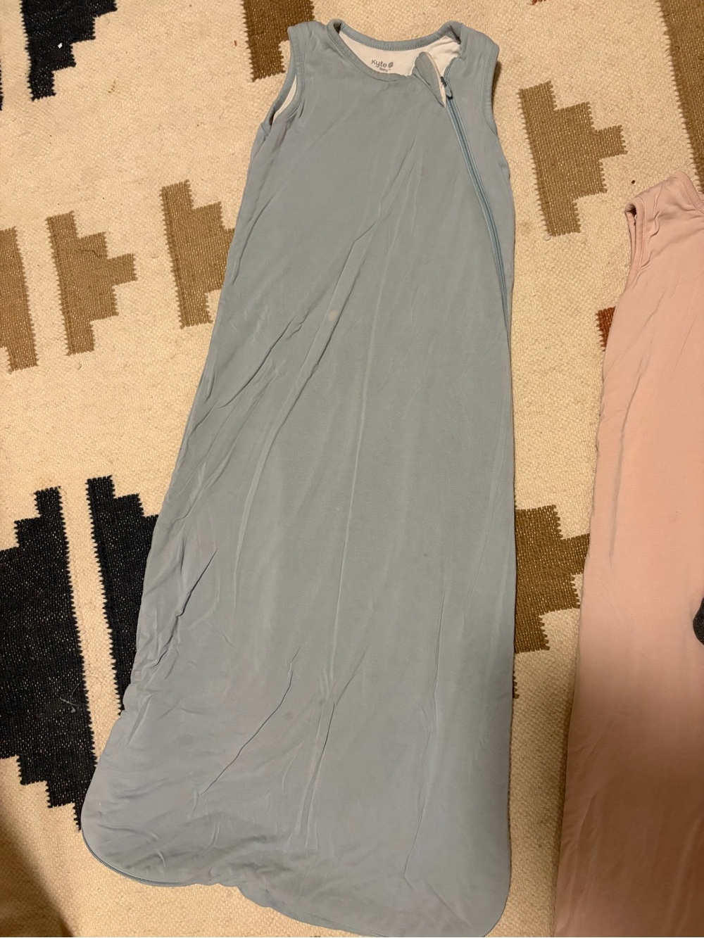 Kyte BABY Light Blue Sleeveless Sleep Sack